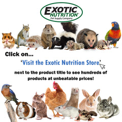 Exotic Nutrition Squirrel-Cal packaging and labeling