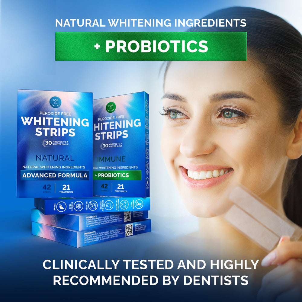 Express whitening results at home or on the go