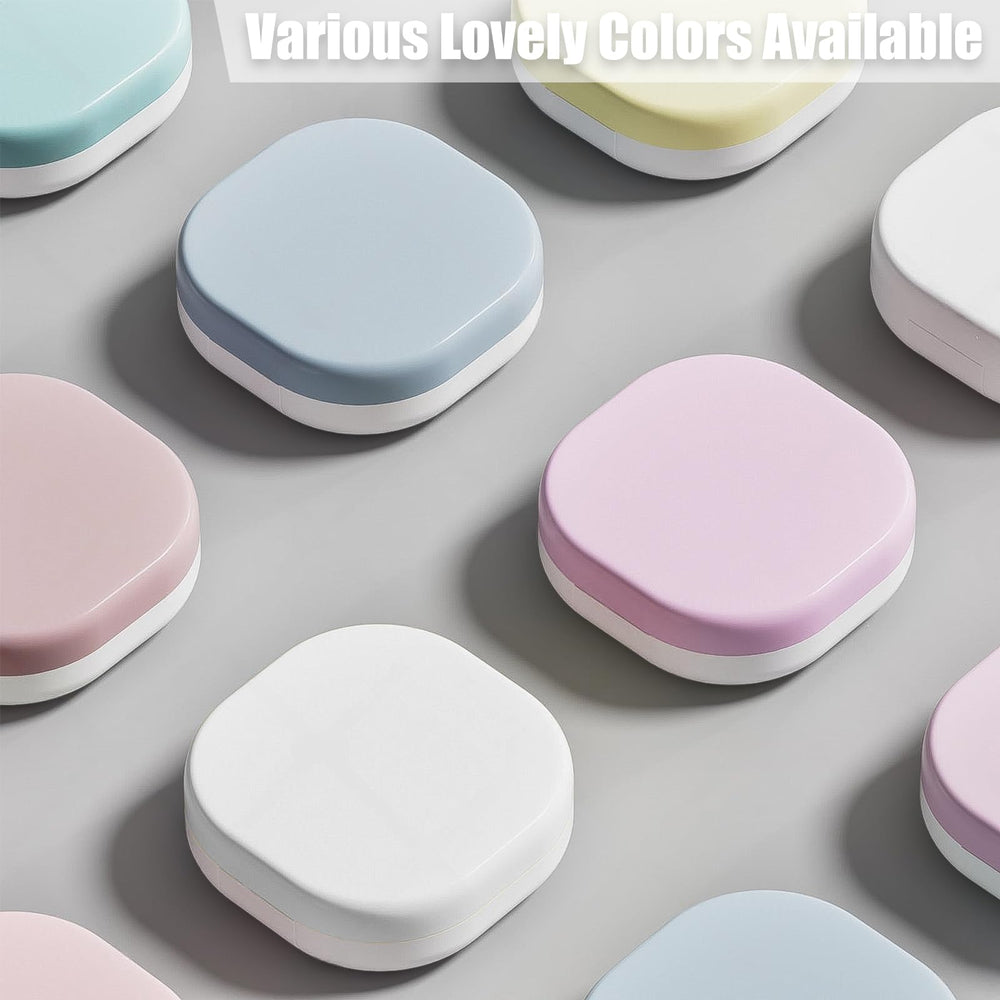 Includes three extra replacement contact lens cases inside the package