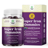 Hero image of extra strength iron gummies for women and men