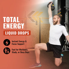 Label showing B12, B3, B6 vitamins in liquid form