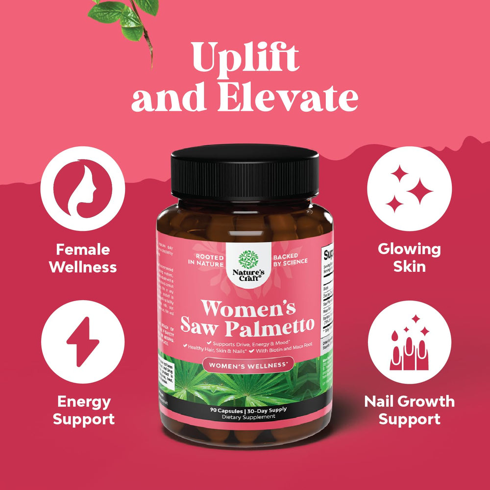 DHT blocker for women's hair health supplement packaging