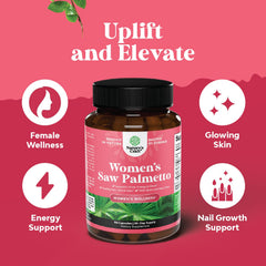 DHT blocker for women's hair health supplement packaging