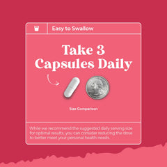 Back of bottle with dosage information
