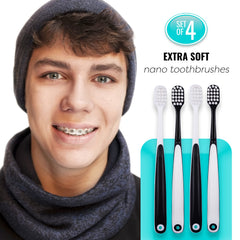 Ultra-soft bristles and slender handle design