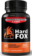EXTREME NUTRITION LABS Hard Fox bottle front for workout performance support
