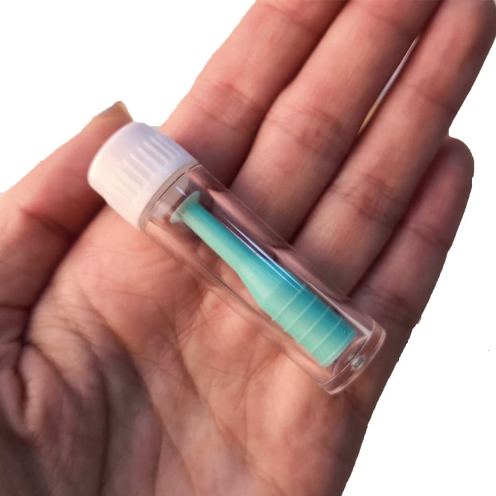 Eye care plunger kit with hygienic design