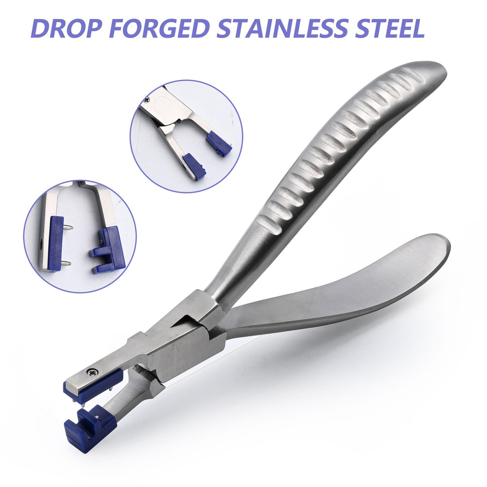 Pressure clamp used to adjust glasses arms and frame