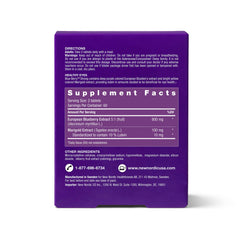 Two tablets per day recommended dose for eye health