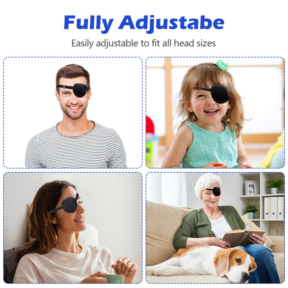 Dual eye patches for lazy eye treatment and diplopia care