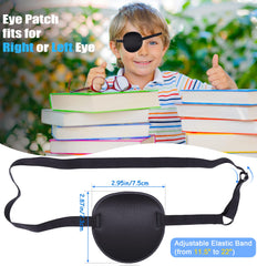 3D groove curved design of eye patch