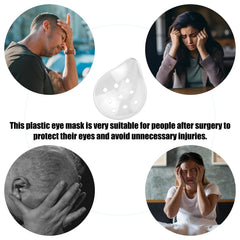 Ergonomic eye patch with snug, comfortable fit