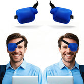 Blue 3D eye patch for left eye