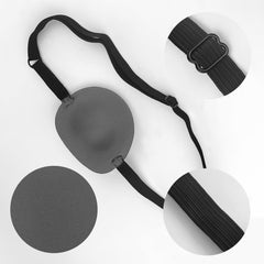 Pack of two grey eye patches