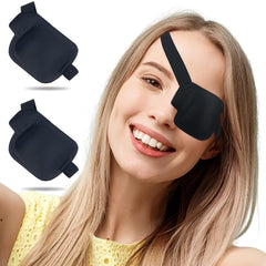 Front view of THSIREE left-eye patch set (2 pieces)