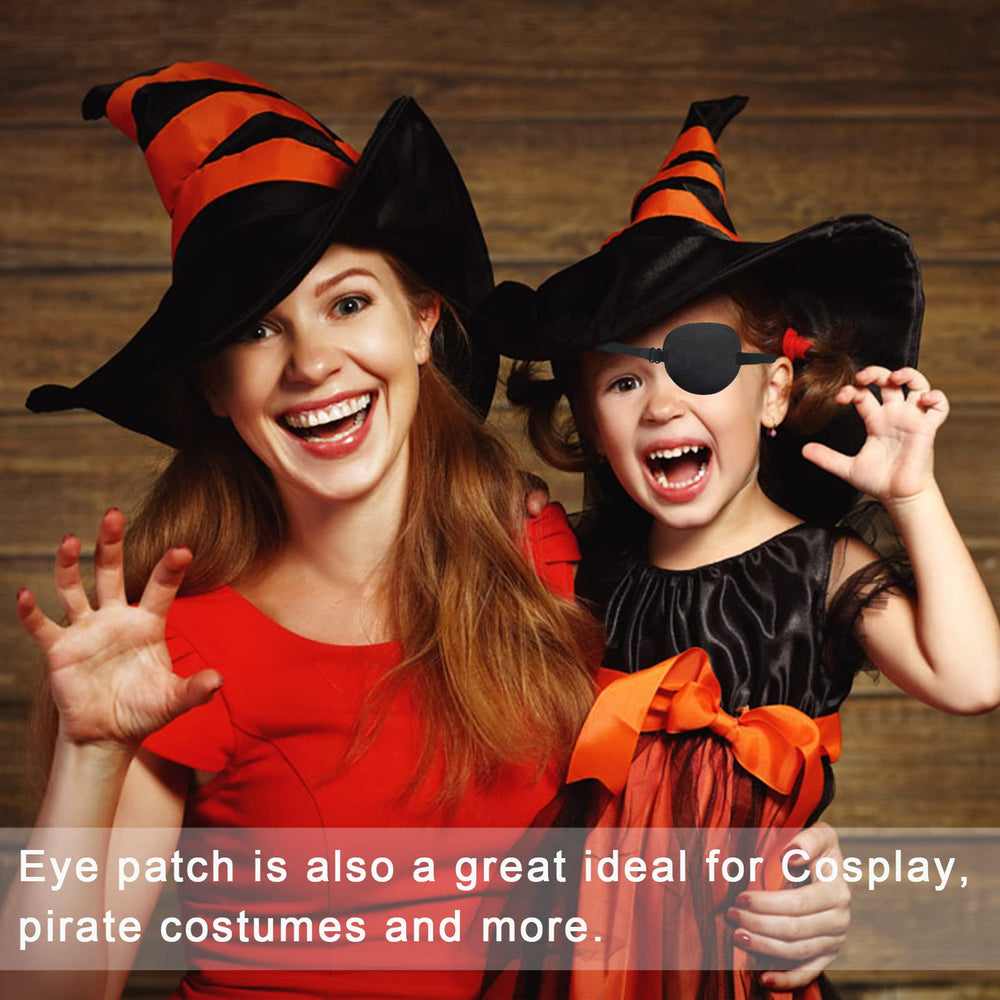 Two eye patches included in the package