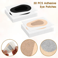 Close-up of soft non-woven cotton eye patch fabric