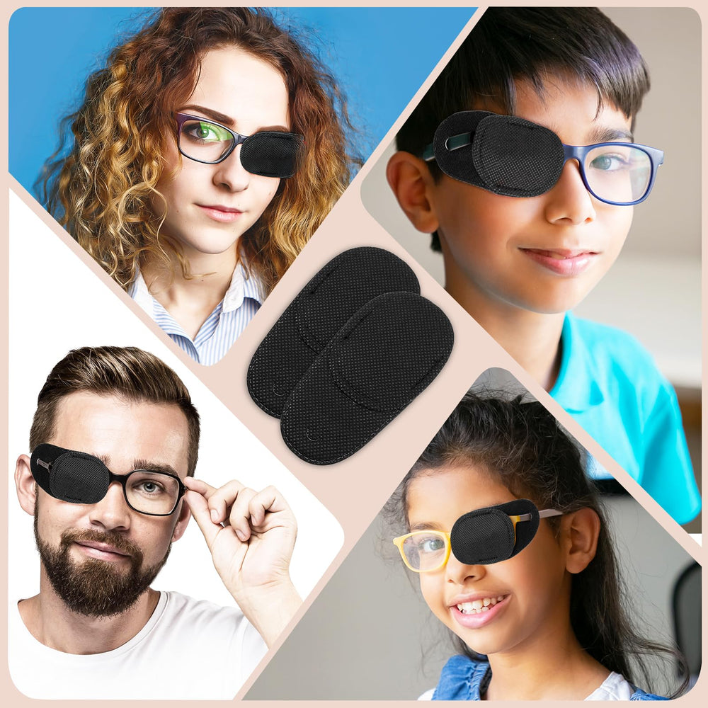 Single-eye patch used for lazy eye and strabismus therapy