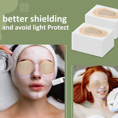 Patch being applied to skin showing no sticky residue