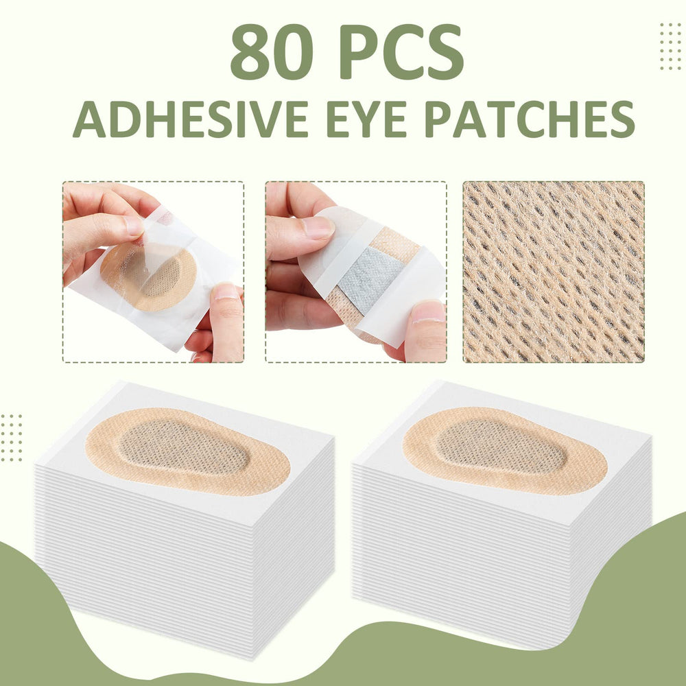 Breathable opaque nude eye patches designed for adults