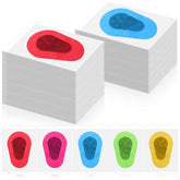 Assorted multicolor adhesive eye patches pack of 120 for adults and kids