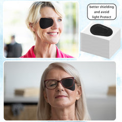 Breathable material and comfortable fit of eye patches