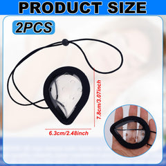 BOXOB eye shield right eye patch with adjustable strap
