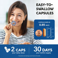 Super Greens blend in the formula: Kale, Broccoli, Spinach