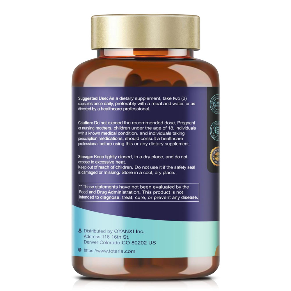 Product is third-party lab tested and GMP certified