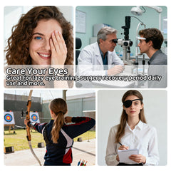 Multi-purpose eye patches suitable for therapy, cosplay, photoshoots and performances