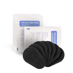 40pcs Sterile Non-Woven Black Eye Patches for Adults, 3.3 x 2.3 inches