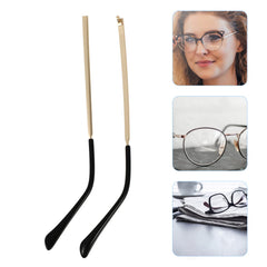 DIY replacement arm with golden finish for eyewear
