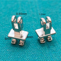 2-pin concealed hinge replacement for plastic frames