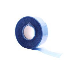 Close-up of plastic disposable eyeglass sleeves