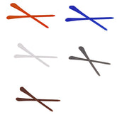 Red silicone eyeglass end tip - anti-slip