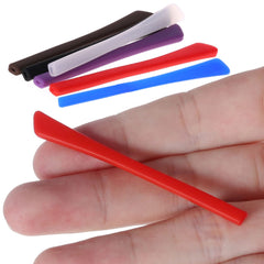 Set of five pairs eyeglass end tips with warranty support