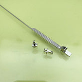 Eyeglass hinge replacement for 3+2 plastic frames