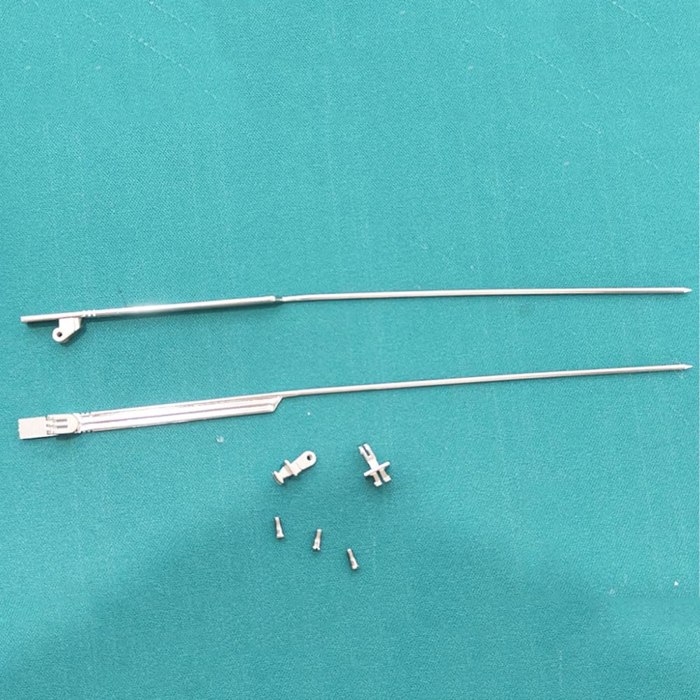 Metal glasses repair kit with hinges and screws