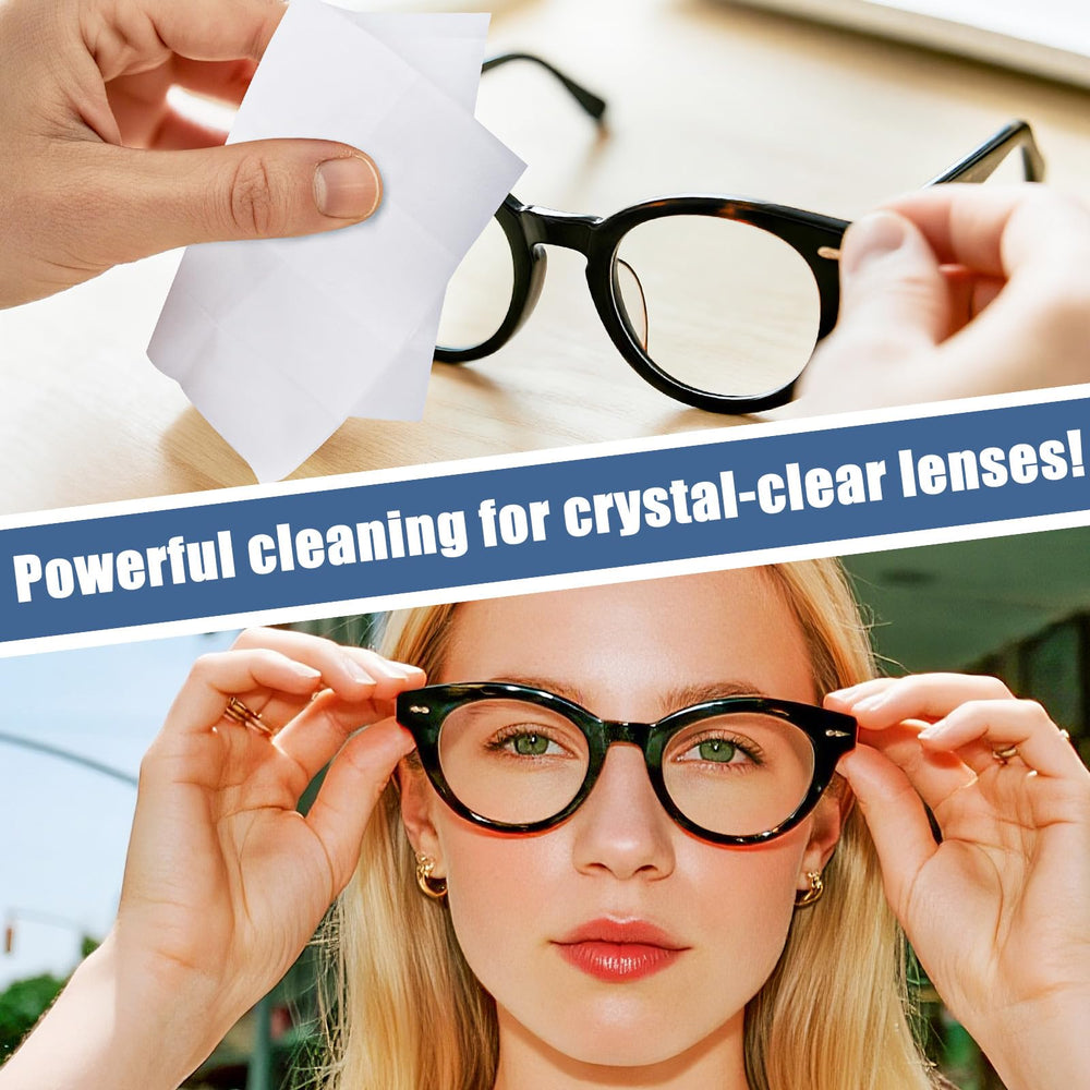 Ammonia-free lens wipes for glasses – coated lenses image 3