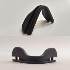 Packaging showing 1 piece glasses nose bridge