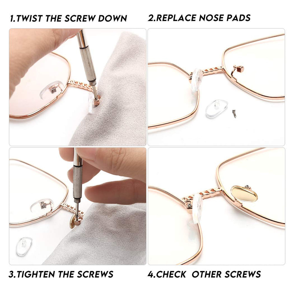 Nose pad air chamber design illustration