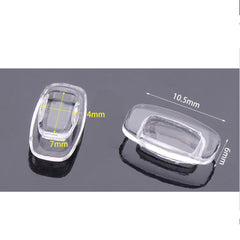 Push-in or slide-in silicone nose pads compatible with Costa Maui and more