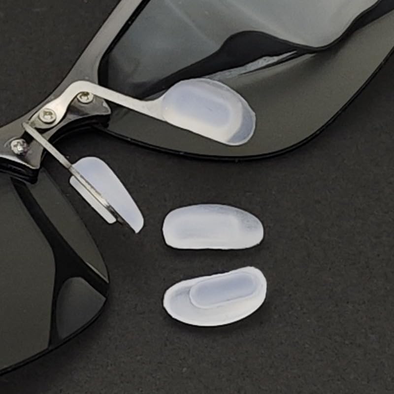 Comfortable silicone nose pads for eyeglasses