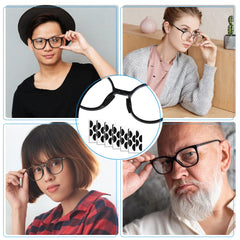 Self-adhesive backing for eyeglass nose pads