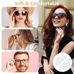 Compatible with most plastic frames and sunglasses