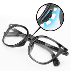 Self-adhesive silicone nose pads for glasses - easy to apply