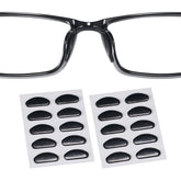 Ultra-thin 1.3mm silicone eyeglass nose pads
