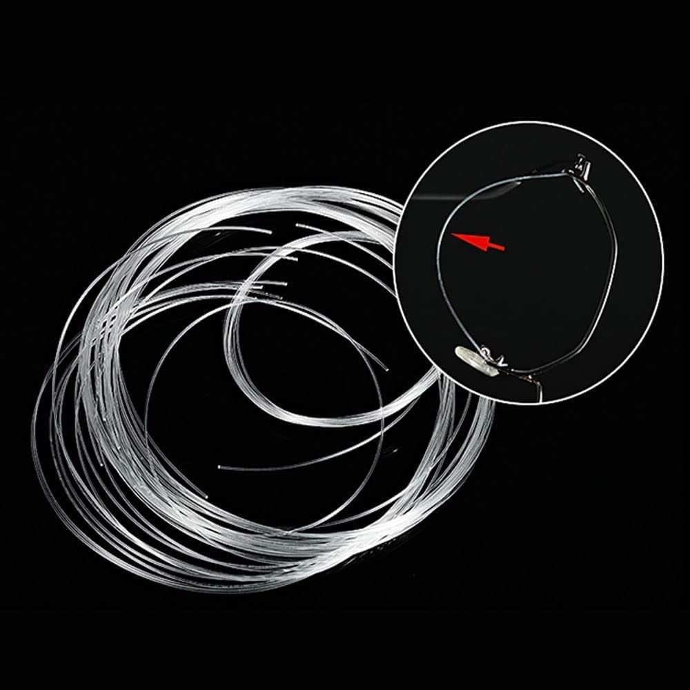 Eyeglass repair kit: half-rim glasses repair line, 0.5mm diameter