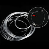 Eyeglass repair kit for half-rim glasses with 0.6mm line diameter and 65.6FT length.