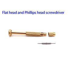 Flat and Phillips head screwdrivers for eyewear and jewelry